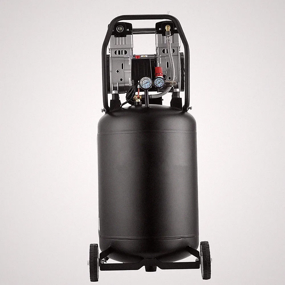 20-Gallon Air Compressor, 2HP 4.5 SCFM at 90PSI, Max 125PSI Pressure Oil-Free Ai