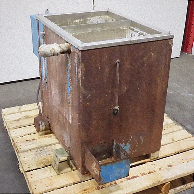 60 Gallon Double Sided Heated Insulated Dip Soak Cleaning Tank 220V 3Ph