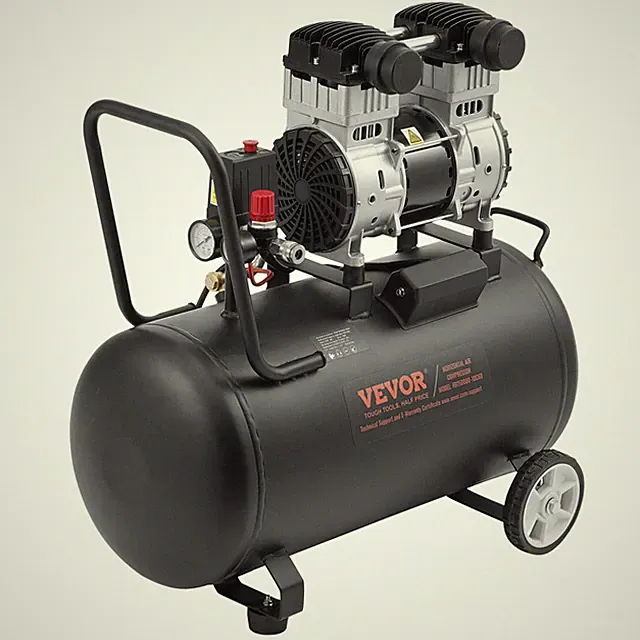 Air Compressor Compact Portable Oil Free Compressor 15 Gallon 90 PSI