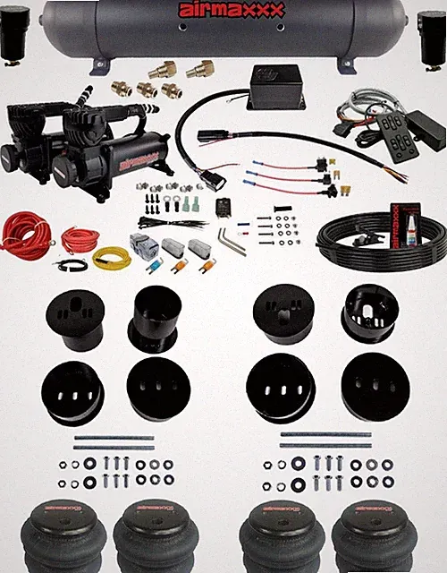 Air Ride Kit SV8C Manifold 580 Black Fits 1958-60 Cadillac Air Suspension