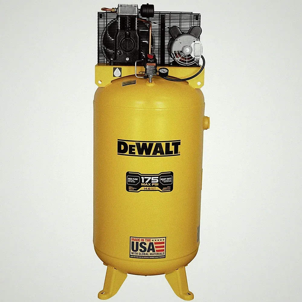 DEWALT DXCM805COM 5 HP 80-Gal Oil-Lube Electric Vertical Air Compressor New