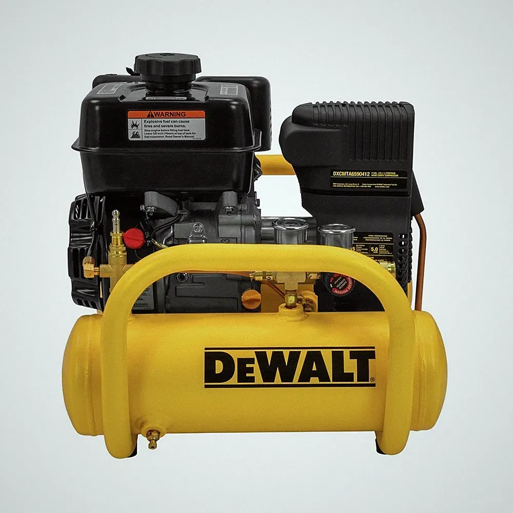Dewalt DXCMTA6590412 4 Gal 155 PSI Oil-Free Port. Pontoon Air Compressor New