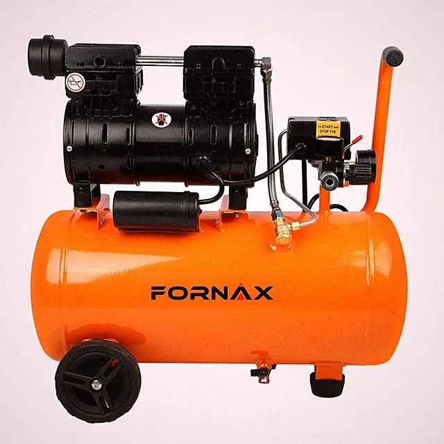 FORNAX Portable Air Compressor 6 Gallon, 1 HP 2.2CFM@ 90 PSI Oil Free