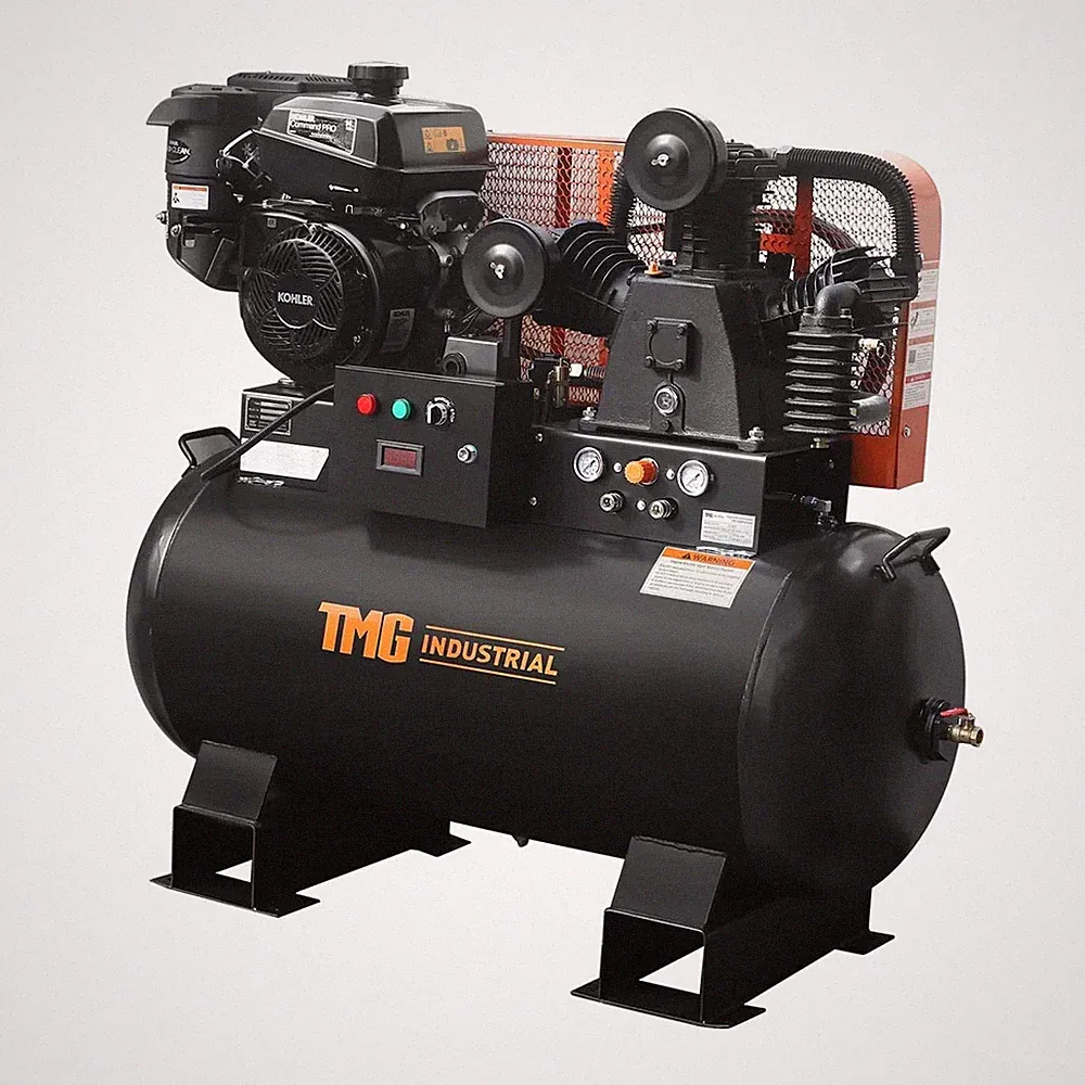 Truck Mounted 14HP Gas Powered 60 Gallon Air Compressor for Framers & Roofers